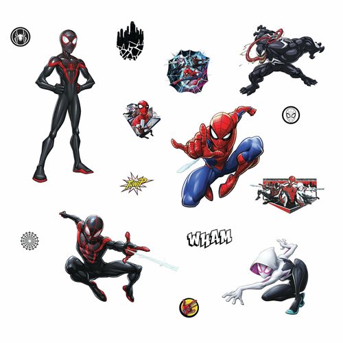 Spider-Man Miles Morales Peel and Stick Wall Decals