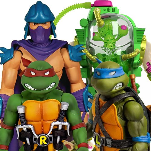Teenage Mutant Ninja Turtles Original Comic Book Action Figures Bundle Pack for sale online 