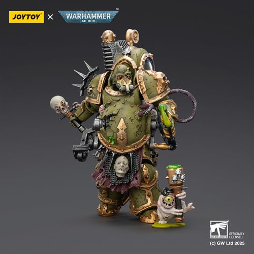 Joy Toy Warhammer 40,000 Death Guard Foul Blightspawn with Plague Sprayer 1:18 Scale Action Figure