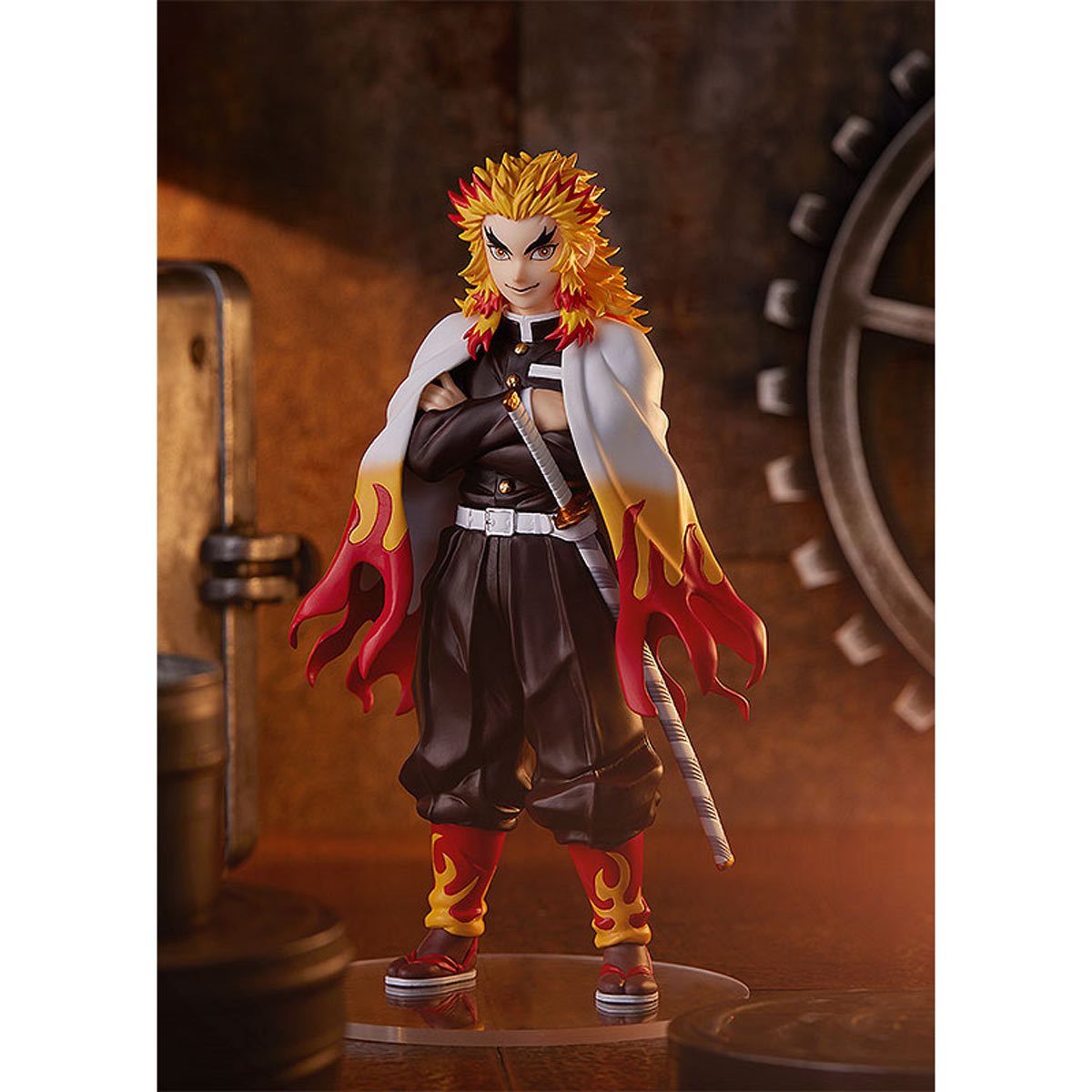 Statuetta Kyojuro Rengoku 42 Cm – Demon Slayer – Good Smile Company – Colore Nero, Scala 1/4