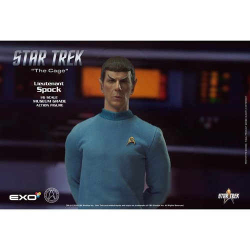 Star Trek: The Original Series The Cage Lieutenant Spock 1:6 Scale Action Figure