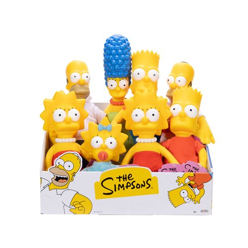 The Simpsons Basic Plush Wave 1 Case of 8