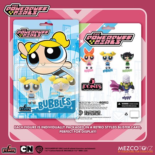 The Powerpuff Girls 5 Points Action Figures Set of 4