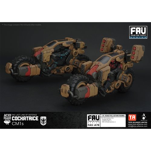 Acid Rain Cockatrice CM1s 1:18 Scale Vehicle