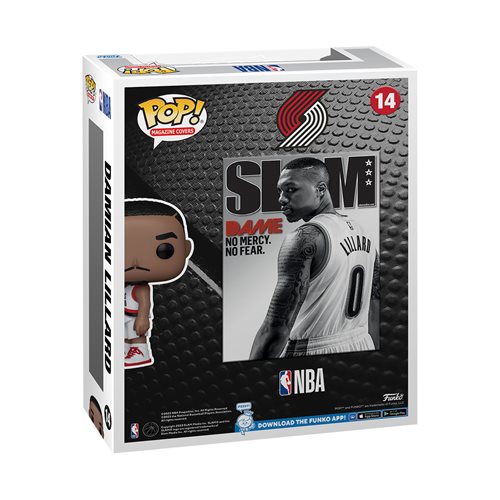 NBA SLAM Damian Lillard Pop! Cover Figure with Case