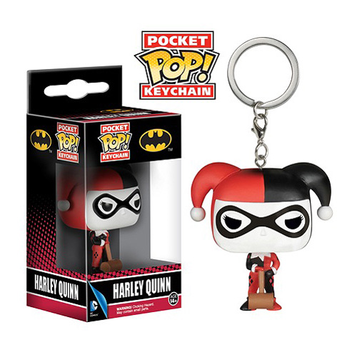 Batman Harley Quinn Pop! Vinyl Figure DC Comics Key Chain