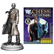 Batman Commissioner Gordon Pawn Chess Piece and Magazine