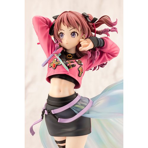 The Idolmaster Gakuen Saki Hanami Fighting My Way 1:7 Scale Statue