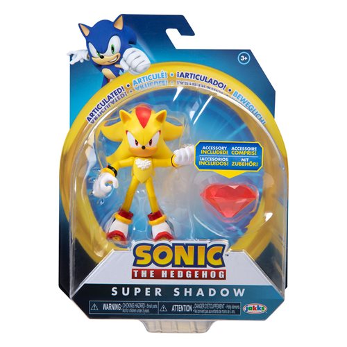 Sonic the Hedgehog 4-Inch Action Figures with Accessory Wave 4 Case
