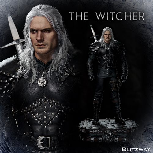 The Witcher Geralt of Rivia Superb 1:4 Scale Statue