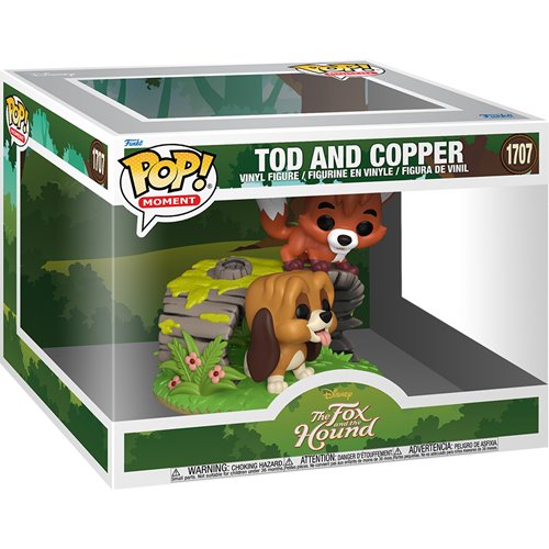 The Fox and the Hound Tod and Copper Funko Pop! Moment