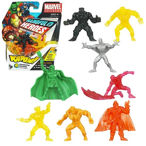 mini marvel action figures