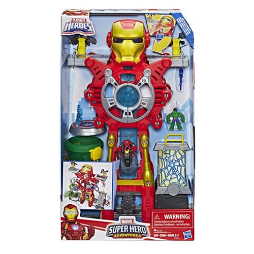 iron man headquarters toy