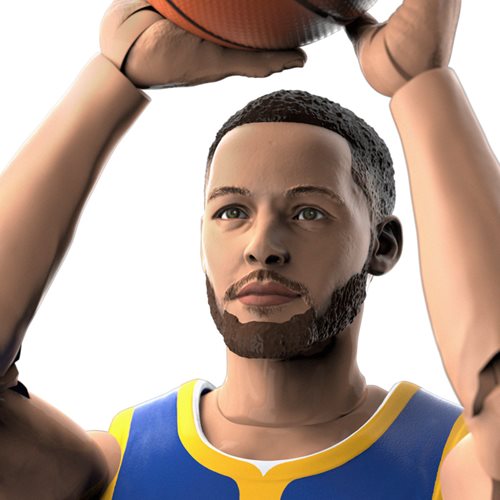 Starting Lineup NBA Series 1 Stephen Curry 6-Inch Action Figure