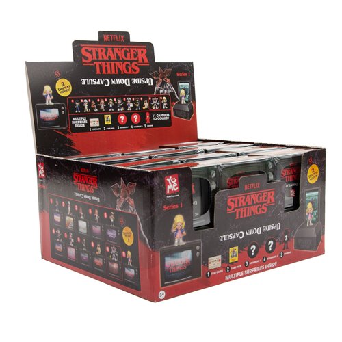 Stranger Things Upside Down Capsule Series 1 Blind-Box Mini-Figure Case of 12