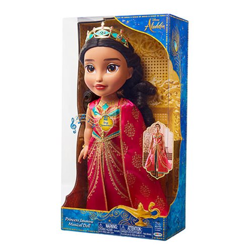Disney Aladdin Live Action Jasmine Large 15-Inch Musical Doll