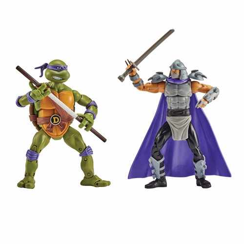 Teenage Mutant Ninja Turtles Classic Donatello vs. Shredder Action Figure 2-Pack