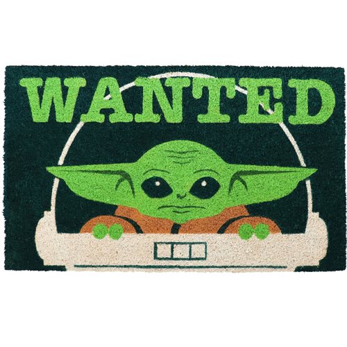 Star Wars The Mandalorian Wanted Coir Doormat