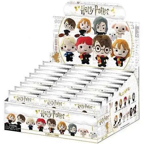 Harry Potter 3-D Plush Key Chain Random 6-Pack