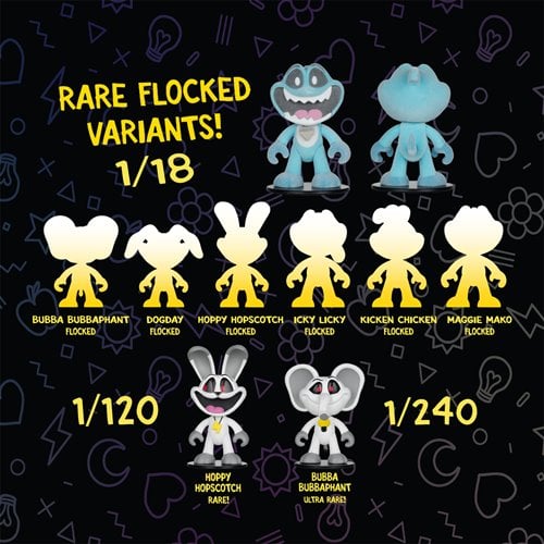 Poppy Playtime Series 2 Smiling Critter 2 1/2-Inch Mini-Figure Blind Box Case of 12