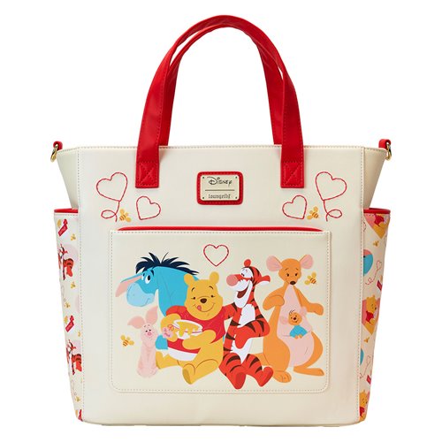 Winnie the Pooh and Friends Love Convertible Tote Bag