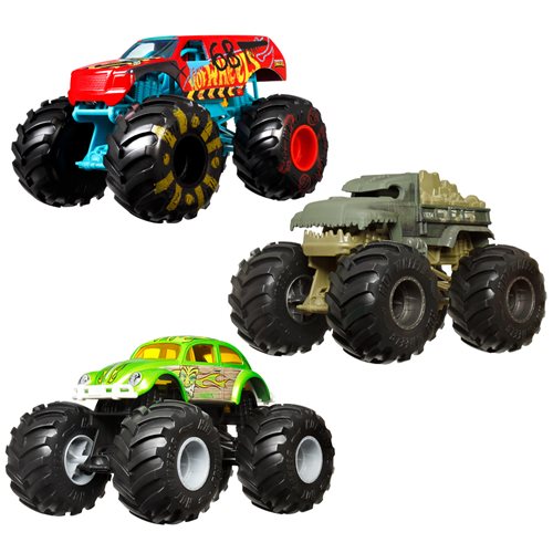 Hot Wheels Monster Trucks 1:24 Scale Vehicle 2024 Mix 8 Case of 4
