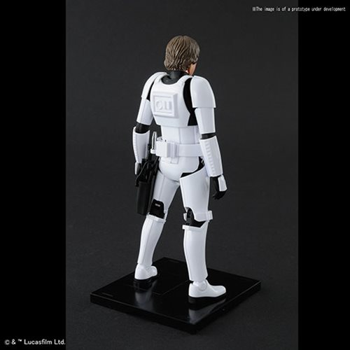 Star Wars Luke Skywalker Stormtrooper 1:12 Scale Model Kit