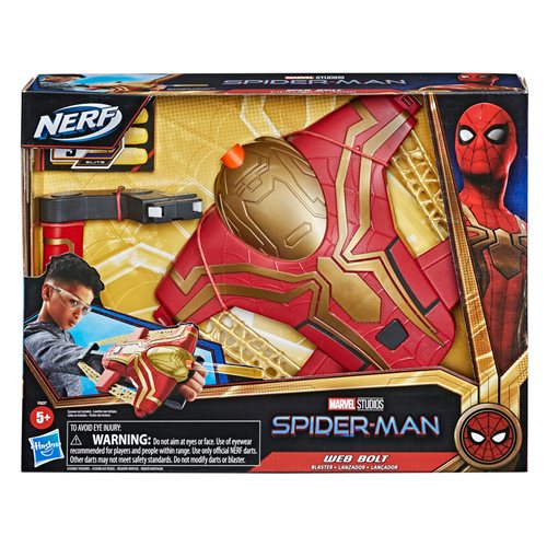 Spider-Man Web Bolt Nerf Blaster Toy