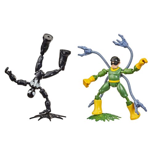 Spider-Man Bend and Flex Black Suit vs. Doc Ock Figures