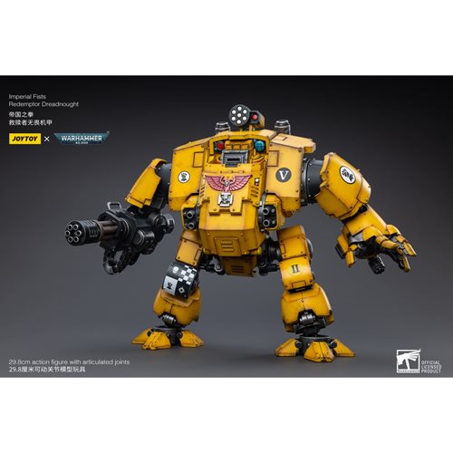 Joy Toy Warhammer 40,000 Imperial Fists Redemptor Dreadnought 1:18 Scale Action Figure