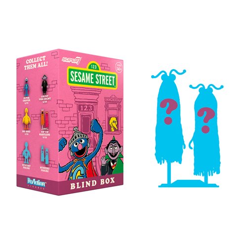 Sesame Street Blind Box Wave 2 3 3/4-Inch ReAction Figure Case of 12