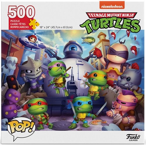 Teenage Mutant Ninja Turtles 500-Piece Funko Pop! Puzzle