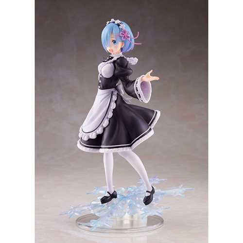 Re:Zero Starting Life in Another World Rem Winter Maid Version AMP Statue
