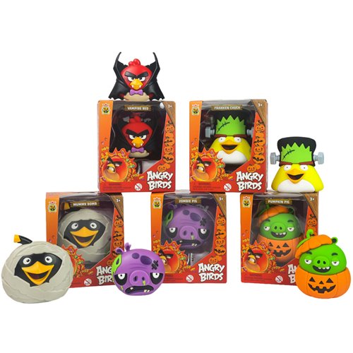 Angry Birds Halloween CheeBee 2 1/2-Inch Collectible Mini-Figure Case of 16