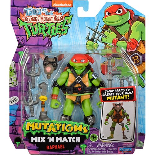 Tales of the Teenage Mutant Ninja Turtles Mix N Match Turtles Action Figure 4-Pack