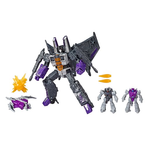 Transformers Generations War for Cybertron Siege Voyager WFC-S27 Decepticon Phantomstrike Squadron 4