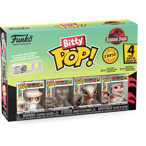 Jurassic Park Raptor Funko Bitty Pop! Mini-Figure 4-Pack