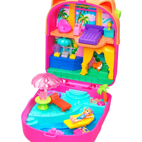Polly Pocket Kitty Popsicle Resort Compact Playset