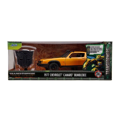 Hollywood Rides Transformers: Rise of the Beasts Bumblebee 1977 Camaro 1:24 Scale Die-Cast Metal Veh