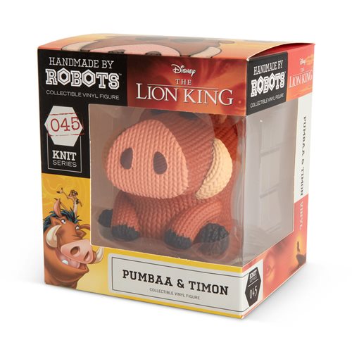 The Lion King Pumbaa and Timon Handmade by Robots Vinyl Figure