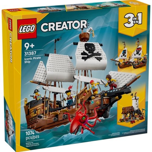 LEGO® Creator 31387 3-in-1 Iconic Pirate Ship