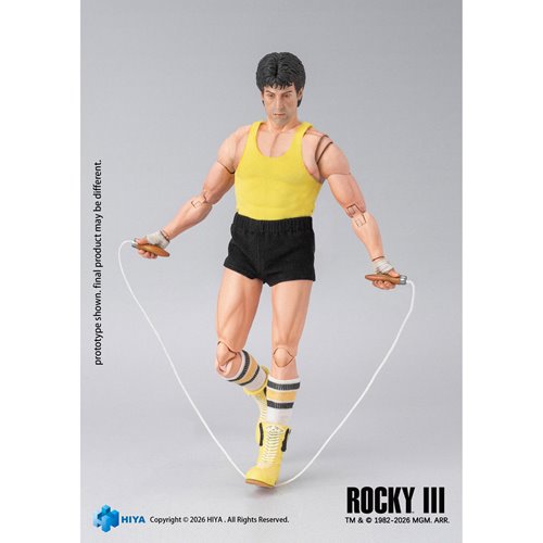Rocky III Rocky Boxer Version Exquisite Super Series 1:12 Scale