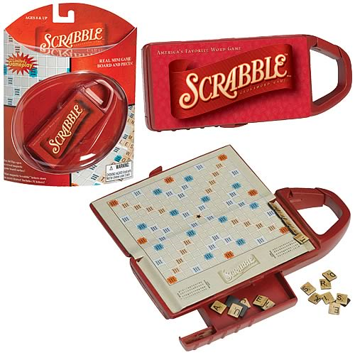 Скрэббл. Скрэббл дорожный. Scrabble Трэвел. Scrabble в пластмассовой коробке.