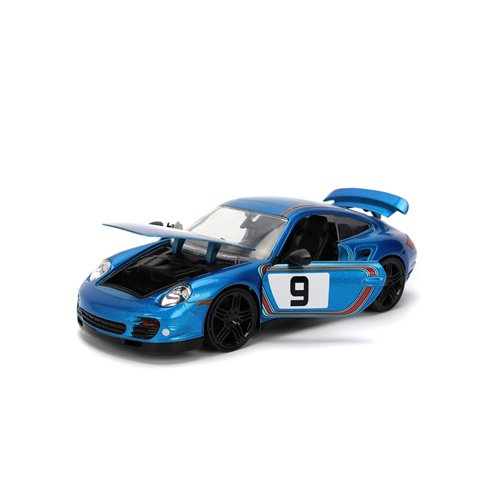Hyper-Spec Porsche 911 Turbo 997 1:24 Scale Die-Cast Metal Vehicle