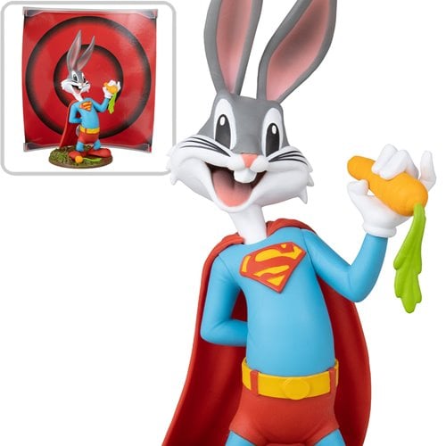 Movie Maniacs WB 100: Bugs Bunny as Superman Limited Edition 6-Inch Scale Posed Figure