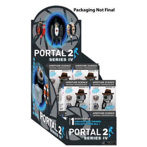 Portal 2 Series 4 Collectible Figure Display Case
