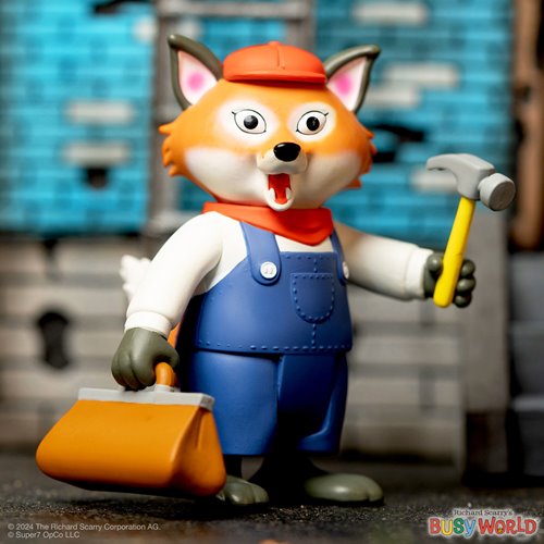 Richard Scarry Mr. Fixit 3 3/4-Inch ReAction Figure