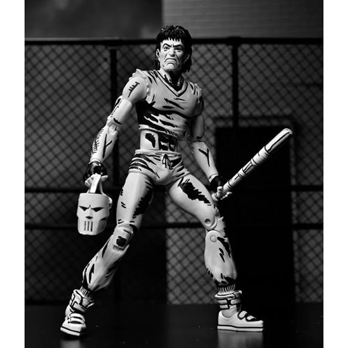 Teenage Mutant Ninja Turtles Mirage Comics Casey Jones Black & White Variant 7-Inch Scale Action Fig
