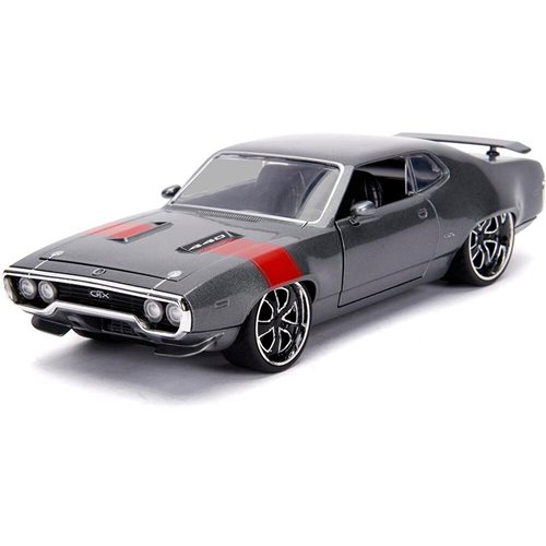 Bigtime Muscle 1972 Plymouth GTX 1:24 Scale Die-Cast Metal Vehicle