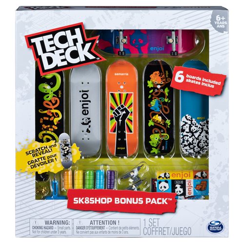 Tech Deck Sk8shop Fingerboard Mini Skateboards Bonus Pack